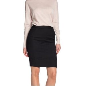 REISS Black "Huxley" Textured Wool Blend
Pencil Skirt Size UK 12 or US 8, NWT
